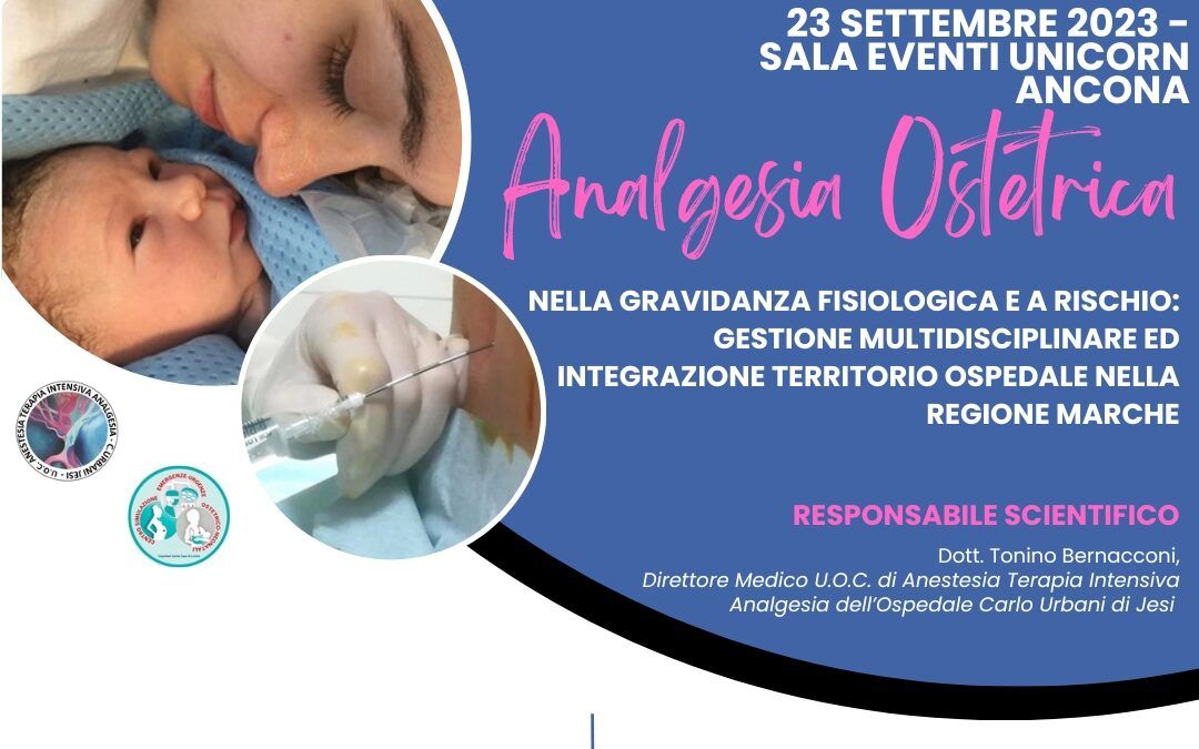 Corso di formazione-Analgesia Ostretica- 23 Settembre 2023